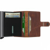 Porte-cartes SECRID Miniwallet Vintage Brown