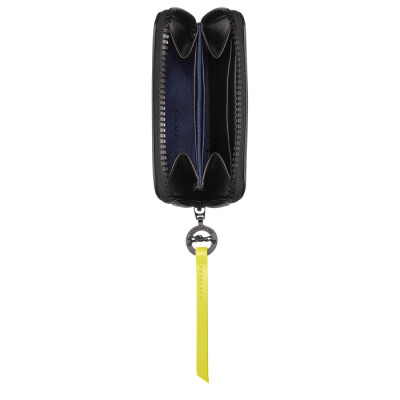 Porte-monnaie Longchamp Le Pliage LGP Noir/Marine