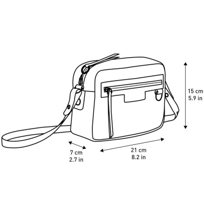 Le Pliage Néo Sac porté travers Nordic