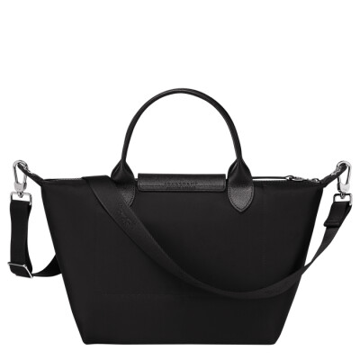 Sac porté main S Longchamp Le Pliage Néo Noir/Ebène