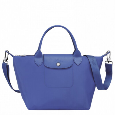 Sac porté main S Longchamp Le Pliage Néo Bleu