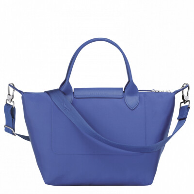 Sac porté main S Longchamp Le Pliage Néo Bleu
