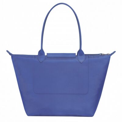 Sac porté épaule L Longchamp Le Pliage Néo Bleu