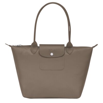 Sac porté épaule S Longchamp Le Pliage Néo Taupe