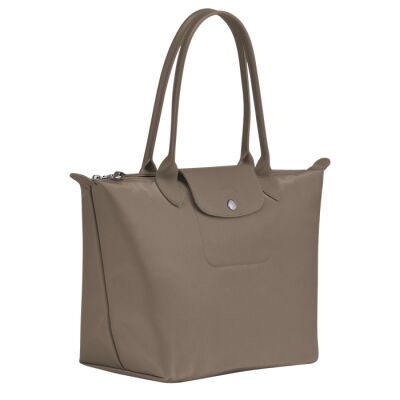 Sac porté épaule S Longchamp Le Pliage Néo Taupe