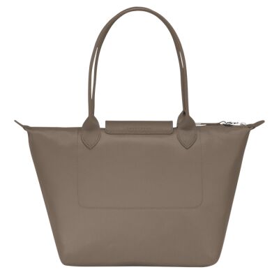 Sac porté épaule S Longchamp Le Pliage Néo Taupe