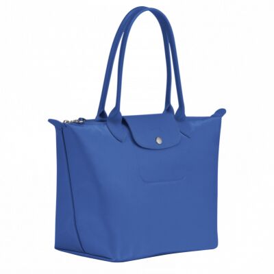 Sac porté épaule S Longchamp Le Pliage Néo Bleu