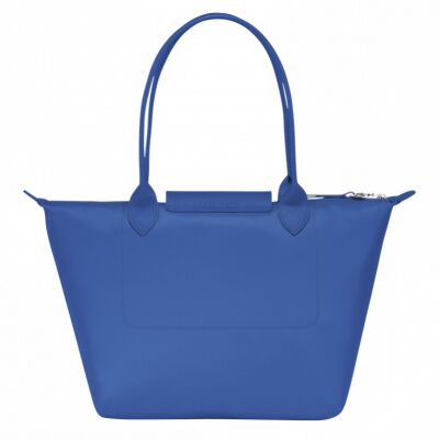 Sac porté épaule S Longchamp Le Pliage Néo Bleu