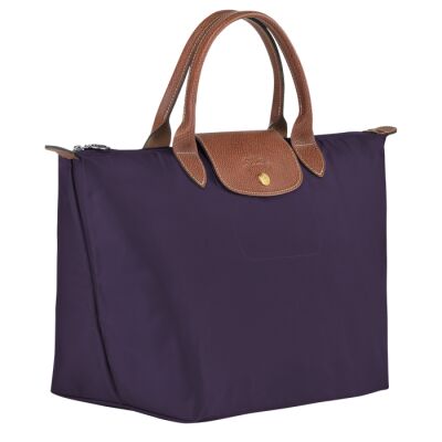 Sac porté main M Longchamp Le Pliage Original Myrtille