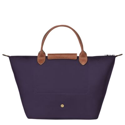 Sac porté main M Longchamp Le Pliage Original Myrtille