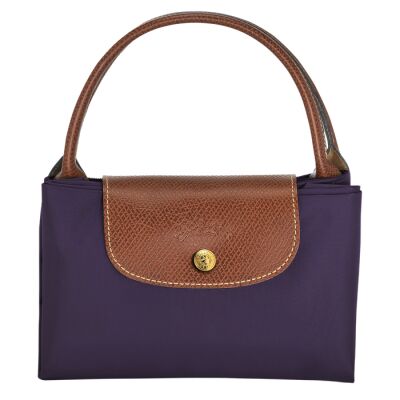 Sac porté main M Longchamp Le Pliage Original Myrtille