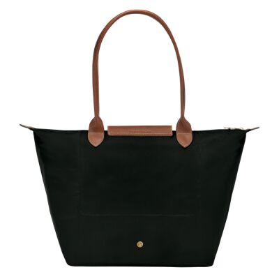 Sac porté épaule L Longchamp Le Pliage Original Noir/Ebène