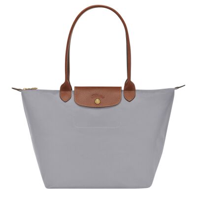 Sac porté épaule L Longchamp Le Pliage Original Gris