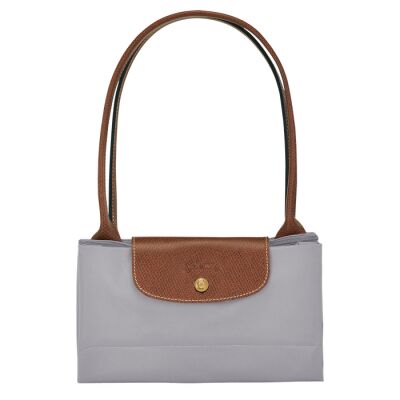Sac porté épaule L Longchamp Le Pliage Original Gris