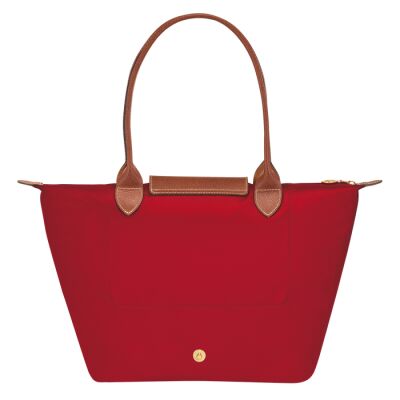 Sac porté épaule S Longchamp Le Pliage Original Rouge