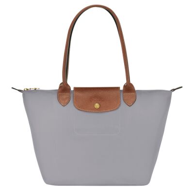 Sac porté épaule S Longchamp Le Pliage Original Gris