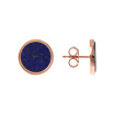 Boucles d\'oreilles Bronzallure Alba Stone Disc Lapis