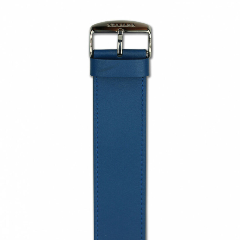 Bracelet Stamps Classic Leather couleur Bleu