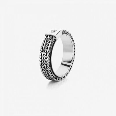 Bague Rebel & Rose Ring - Sterling Silver Rings -Ring Proteus T.56