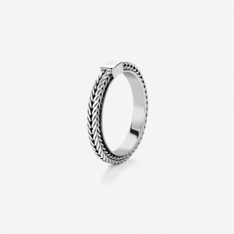 Bague Rebel & Rose Ring - Sterling Silver Rings -Ring Bia T.56