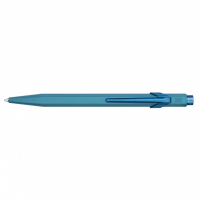 Stylo Bille Caran d'Ache 849 CLAIM YOUR STYLE Bleu Glacier – Édition Limitée