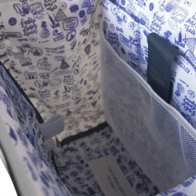 Sac à dos Cabaïa Adventurer Medium Londres + 2 poches interchangeables