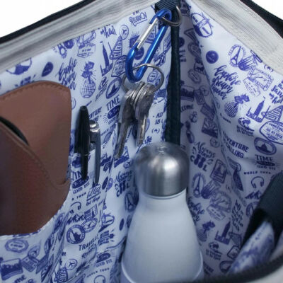 Sac à dos Cabaïa Adventurer Medium Londres + 2 poches interchangeables