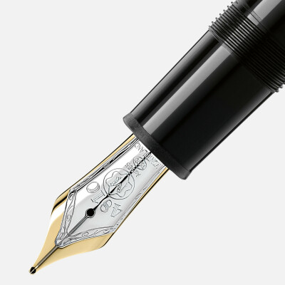 Stylo plume Montblanc Meisterstück LeGrand Traveller platiné F