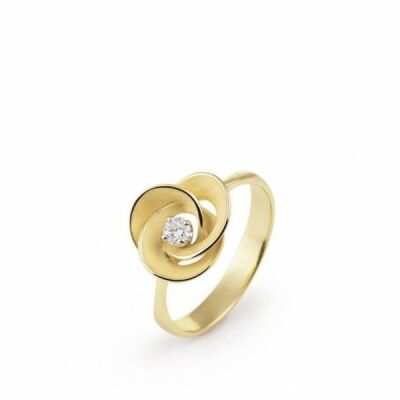 Bague AnnaMaria Cammilli Dune Desert Rose Or et diamant