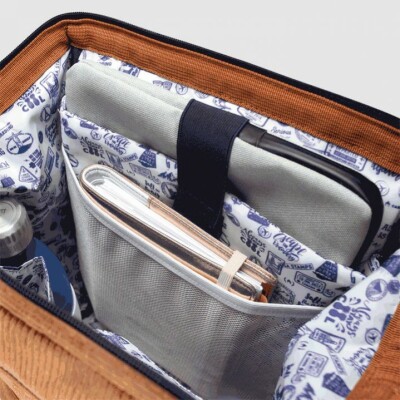 Sac à dos Cabaïa Adventurer Medium Dubaï + 2 poches interchangeables