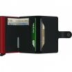 Porte-cartes SECRID Miniwallet Matte Black & Red