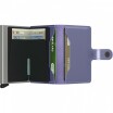 Porte-cartes Secrid Miniwallet Metallic Blue
