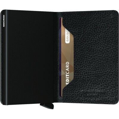 Porte-cartes Secrid Slimwallet Veg Black Black