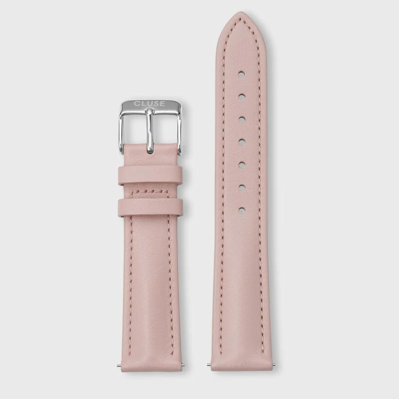 Bracelet de montre CLUSE cuir rose 18mm