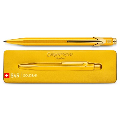 Stylo Bille CARAN D\'ACHE 849 PREMIUM Goldbar