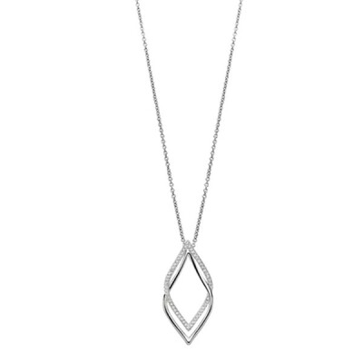 Collier Lotus Silver en argent motif feuille LP1791-1/1