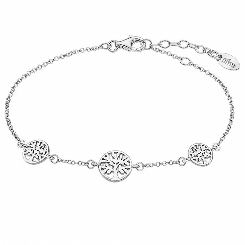 Bracelet Lotus Silver Tree of life en argent