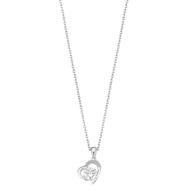 Collier Lotus Silver en argent et oxydes de zirconium LP3106-1/1