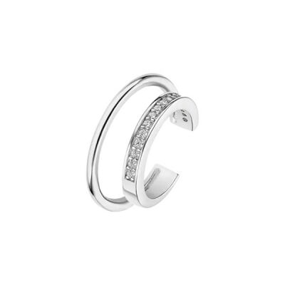 Ear cuff LOTUS Silver en argent