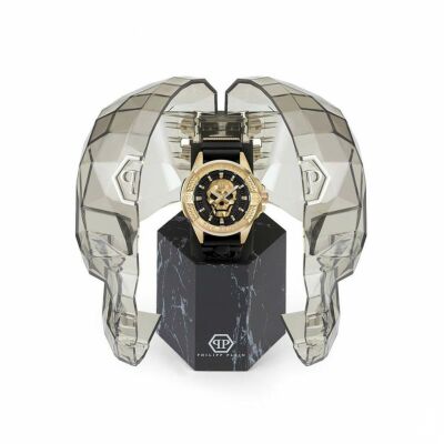 Montre Philipp Plein The $kull Doré/Noir 44mm