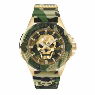 Montre Philipp Plein The $kull Doré/Camouflage 44mm