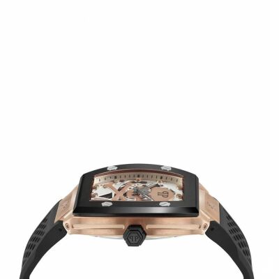 Montre Philipp Plein The $keleton Doré rose/Noir 44mm