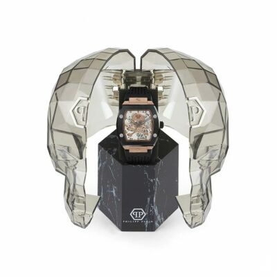 Montre Philipp Plein The $keleton Doré rose/Noir 44mm