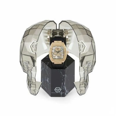 Montre Philipp Plein The $keleton Doré/Noir 44mm