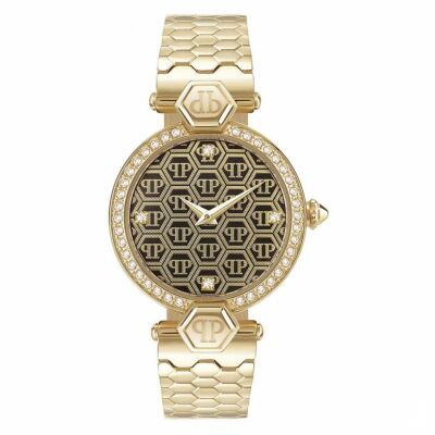 Montre Philipp Plein Queen Doré/Noir 32mm
