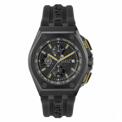 Montre Philipp Plein Extreme Noir/Jaune 44mm