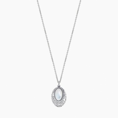 Collier Saunier Gemme argent et nacre