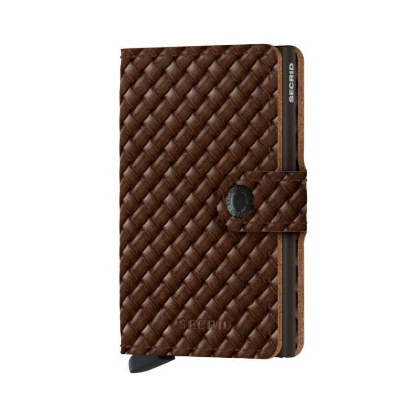 Porte-cartes Secrid Miniwallet Basket Brown