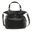 Sac à main seau Premier Flirt de Lancel cuir grainé Noir Taille M A1011010TU