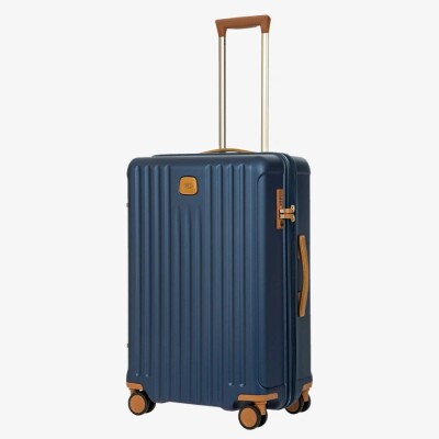 Valise Trolley BRIC'S Capri moyen format Bleue